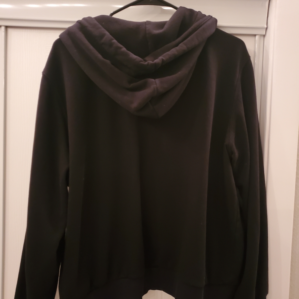 H&M Charcoal Black Zip-Up Hoodie - Picture 4 of 4